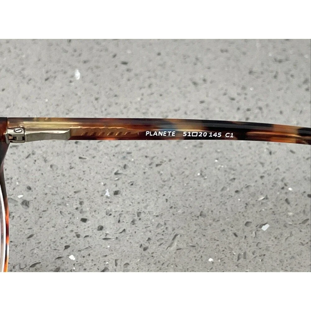 RFLKT Eyewear Planete C1 Eyeglasses Brown Round Frames ONLY 51-20-145 Round